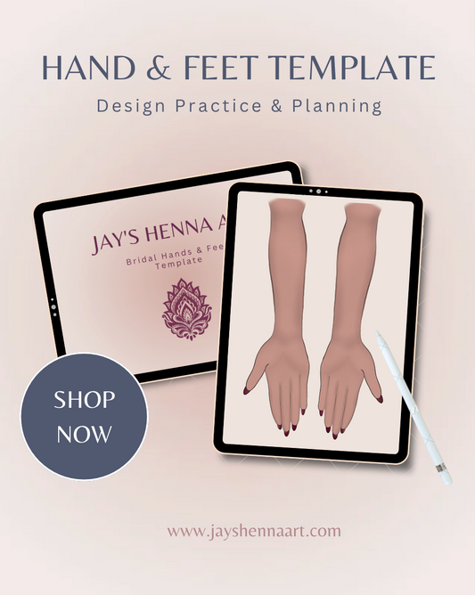Digital Hands & Feet Template | E-book
