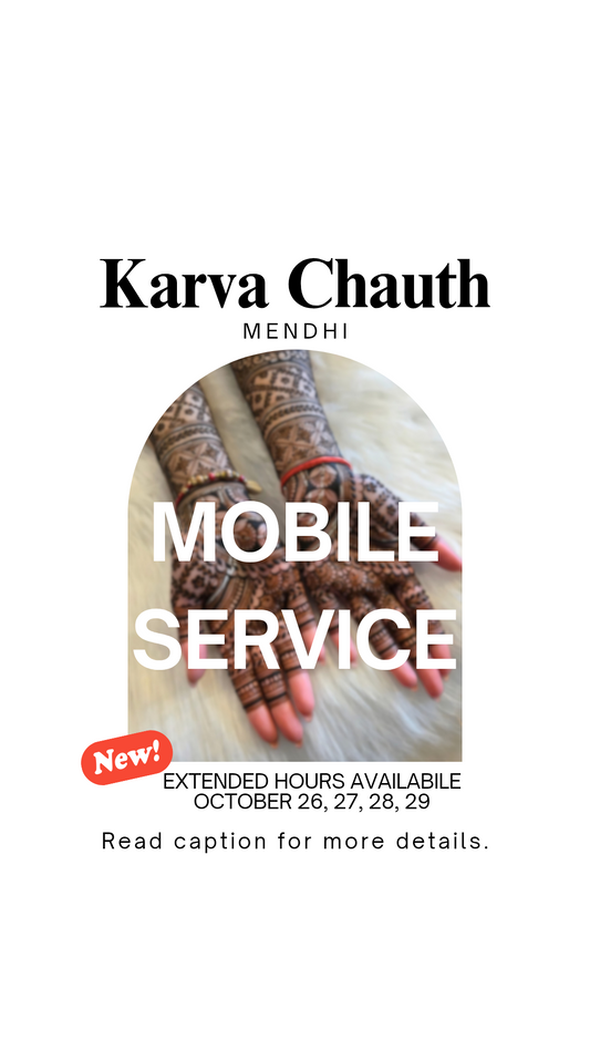 Moblie Henna Service | Karva Chauth